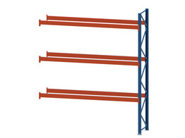 Aanbouwmodule Nedcon OP - 4000Hx3300Bx900D - 3 liggerniveaus 2700kg