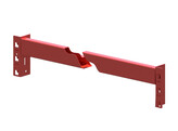 Ligger P60 - 1250x60x40x28x1.5mm   1160kg   Oranje