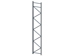 Staander 5000x1100mm - 85x67x1 8 - verzinkt - 130x155x4
