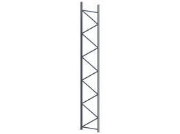 Staander 6000x1100mm - 85x67x1 8 - verzinkt - 130x155x4