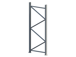 Staander 2500x1100mm - 85x67x1 8 - verzinkt - 130x155x4