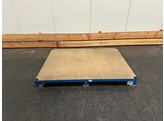 3x Heavy-duty metal storage pallet 1600x1200x1900 mm with wooden base - removable frame - 2 1 FREE
