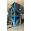 3x Heavy-duty metal storage pallet 1600x1200x1900 mm with wooden base - removable frame - 2 1 FREE