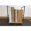 3x Heavy-duty metal storage pallet 1600x1200x1900 mm with wooden base - removable frame - 2 1 FREE