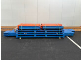 Cantilever - 4 colonnes 4500x410   4 pieds doubles 2900   24 bras 1250 - 1250mm E-E