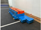 Cantilever - 4 colonnes 4500x410   4 pieds doubles 2900   24 bras 1250 - 1250mm E-E