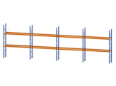 Palletstelling Nedcon OP - 5 staanders 4000x900x100mm   16 liggers 2700x130mm