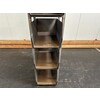 Metal stacking bins - 465mm useful width x 430mm useful height x 770mm deep - 6 pieces - Open front