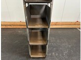 Metal stacking bins - 465mm useful width x 430mm useful height x 770mm deep - 6 pieces - Open front