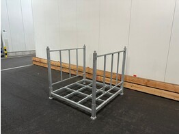 Stacking rack 1200x1200x1200 mm  L x D x H  - 1 ton capacity - Galvanised