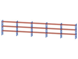 Palletstelling Stow NP - 6 staanders 2900x800x85   30 liggers 2900x100x50