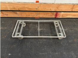 Rolplateau - 4 zwenkwielen 950x450x140mm