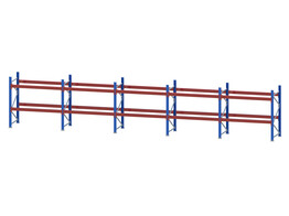 Pallet racking VAMM-RACK - 6 Upright Frames 2000x1100x85   20 Beams 2000x120x50