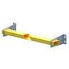 Palletstop set 2250mm  1000  - 80x40x1 5   Geel