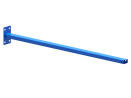 Enkele afstandhouder 1250mm  1214  - 85/100 - 50x30x1 5 - Blauw