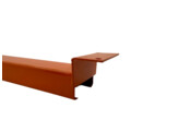 Verzonken diepteligger Cornix voor hout 1100mm  -25  - 45x80 - Oranje