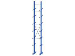 Start module Ohra 9385 mm - Double base - IPE 240 - 24 arms 900 mm - IPE 80 - 600 kg - 1250 mm C/C