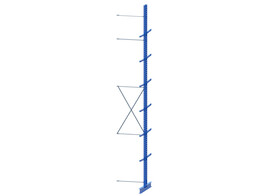 Extension Ohra 9385 mm - Pied double face - IPE 240 - 12 bras 900 mm - IPE 80 - 600kg - 1500 mm C/C