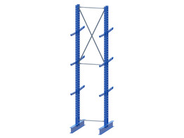 Start module Ohra 5285 mm - Double base - IPE 240 - 12 arms 900 mm - IPE 80 - 600 kg - 1250 mm C/C