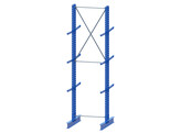 Debut Ohra 5285 mm - Pied double face - IPE 240 - 12 bras 900 mm - IPE 80 - 600 kg - 1500 mm C/C