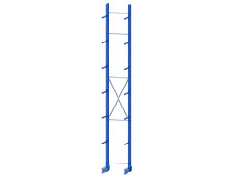 Start module Ohra 9315 mm - Single base - IPE 270 - 12 arms 900 mm - IPE 80 - 600 kg - 1250 mm C/C