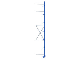 Extension Ohra 9315 mm - Pied simple face - IPE 270 - 6 bras 900 mm - IPE 80 - 600kg - 1500 mm C/C