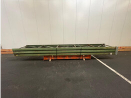Pallet racking Schaefer PR400 - 5 upright frames 5750x1050x120   24 IPE beams 2700x100x50